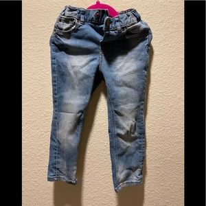 Blue denim jeans size 1 1/2-2 girls H&M